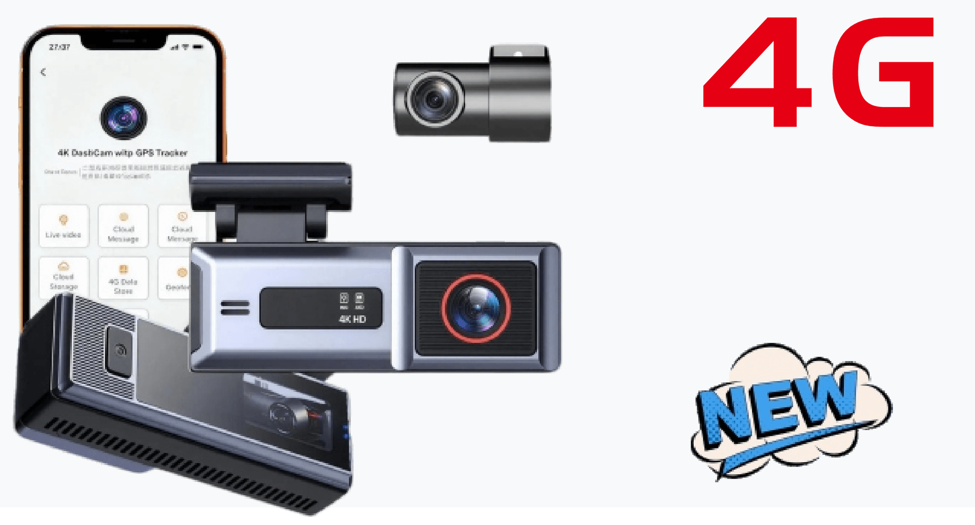 4G Dash Cam CPR-DG64