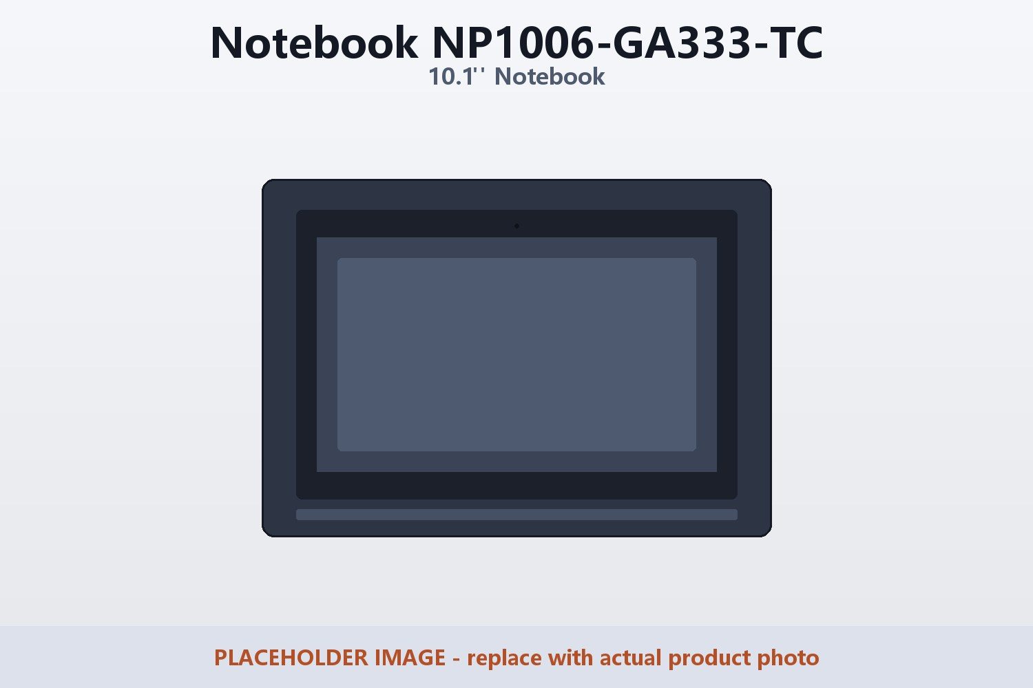 Notebook NP1006-GA333-TC NP1006-GA333-TC